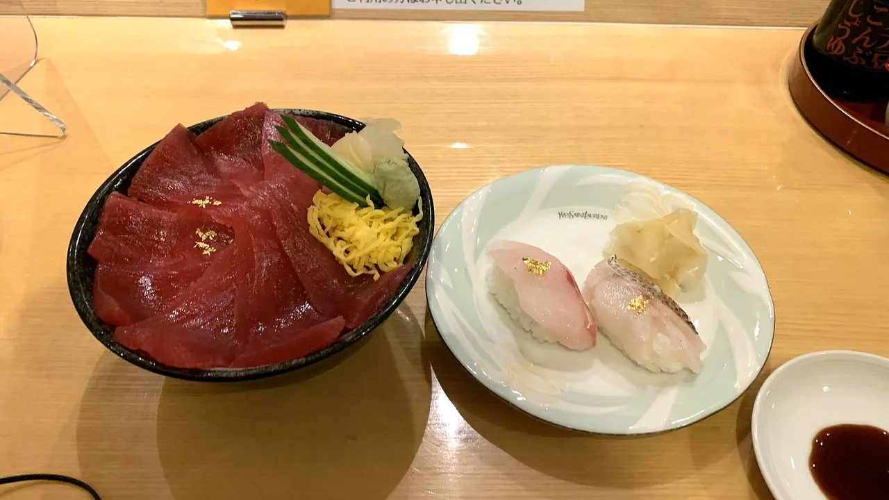 Sushi and seafood served in Kanazawa