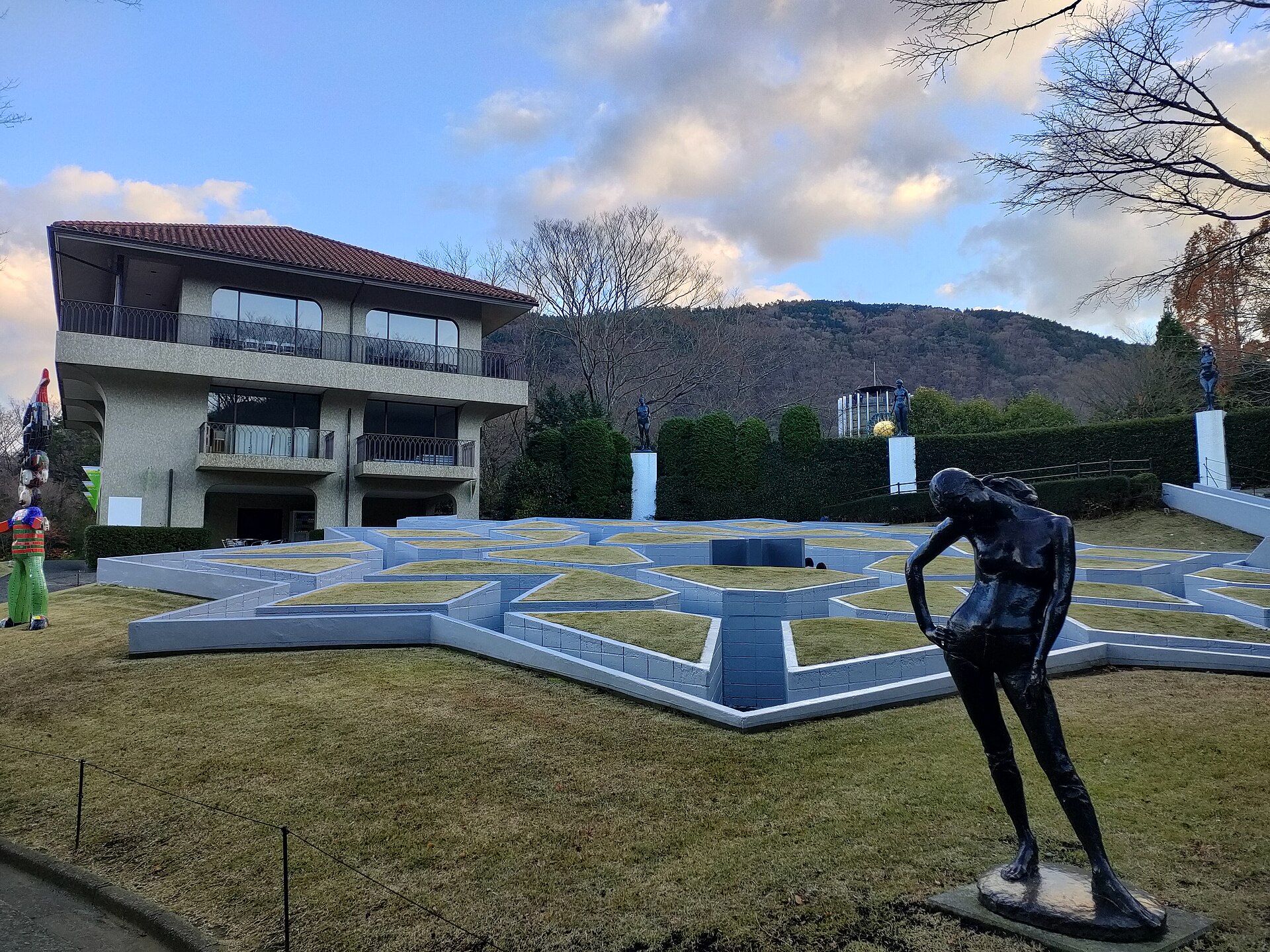 Sculptures in the gardens of the Hakone Open-Air Museum
