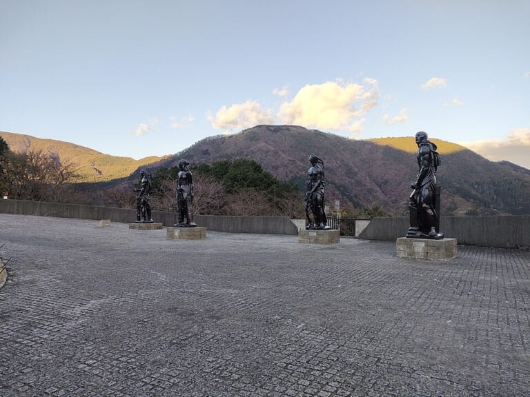 Gardens and sculptures at the Hakone Open-Air Museum